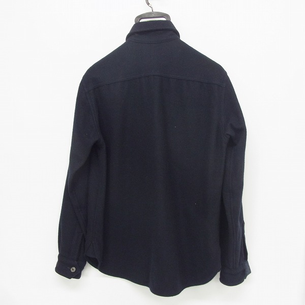 実際に弊社で買取させて頂いたBLUE BLUE/ブルーブルー ヘビー ウール ネルシャツ/ジャケット 3の画像 1枚目