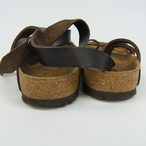 実際に弊社で買取させて頂いたBIRKENSTOCK/ビルケンシュトック レディース レザーサンダル/24.5の画像 1枚目
