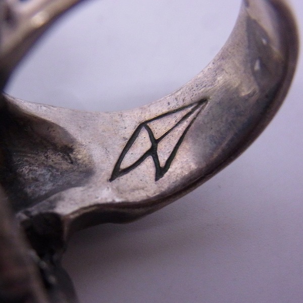 実際に弊社で買取させて頂いた【ギャラ付き】CRAZY PIG DESIGNS/クレイジーピッグ スカル＆スネークリング/29号の画像 4枚目