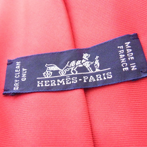 実際に弊社で買取させて頂いたHERMES/エルメス シルク100％ ネクタイ 145824の画像 1枚目