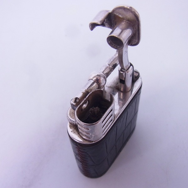 実際に弊社で買取させて頂いたdunhill/ダンヒル クロコ ユニークライター 12581の画像 3枚目