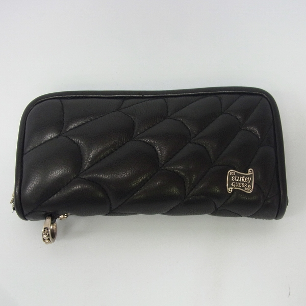 実際に弊社で買取させて頂いたSTANLEY GUESS/スタンリーゲス ラウンドジップウォレット/スパイダーウェブ 