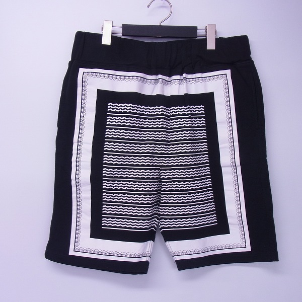 実際に弊社で買取させて頂いたBLACK SCALE/ブラックスケール アフガンストール柄スウェットパンツ S