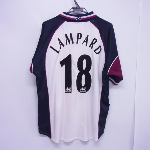 実際に弊社で買取させて頂いたFILA/フィラ ウェストハムユナイテッドFC アウェイユニフォーム #18 フランク ランパードの画像 1枚目