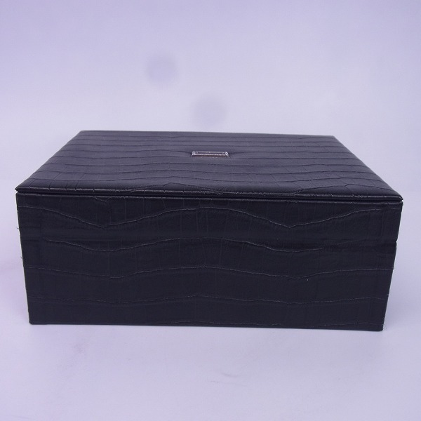 実際に弊社で買取させて頂いたDEAL DESIGN/ディールデザイン クロコ型押し ジュエリーボックス/アクセサリーケース の画像 1枚目