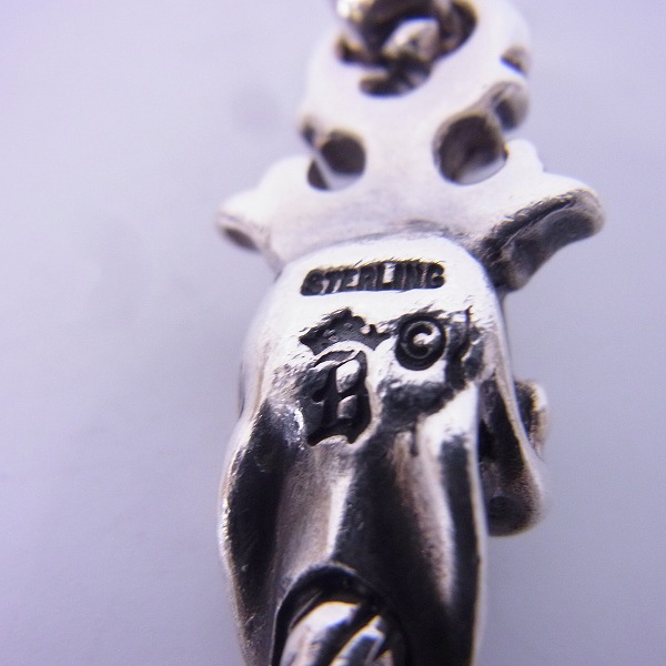 実際に弊社で買取させて頂いた【ギャラ付】BWL×DEAL DESIGN/ビルウォールレザー×ディールデザイン グッドラックスカルダガーペンダントの画像 3枚目