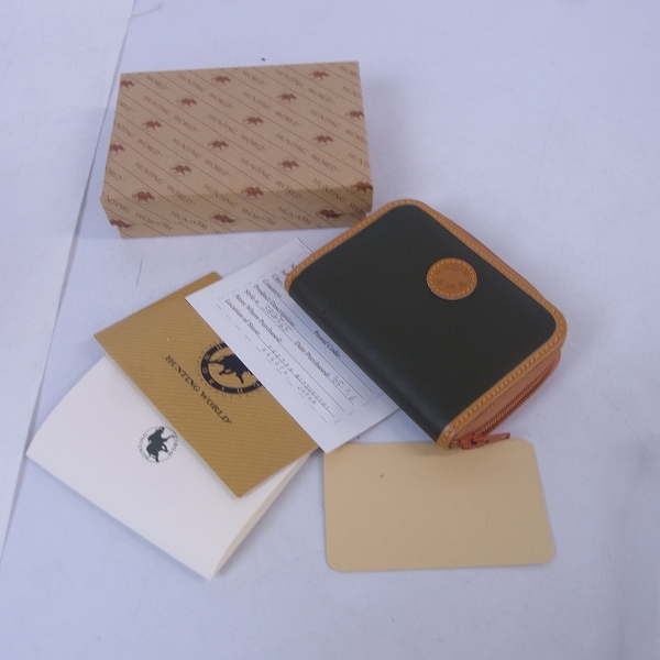 実際に弊社で買取させて頂いたHUNTING WORLD/ハンティングワールド 小銭入れ 財布の画像 7枚目