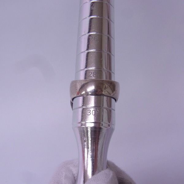 実際に弊社で買取させて頂いた【ギャラ付き】CRAZY PIG DESIGNS/クレイジーピッグ スカル＆スネークリング/29号の画像 9枚目