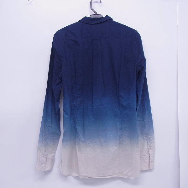 実際に弊社で買取させて頂いたDIET BUTCHER SLIM SKIN/ダイエットブッチャー スリムスキン グラデーション長袖シャツ/2の画像 1枚目