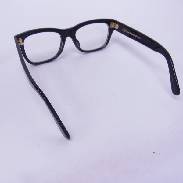 実際に弊社で買取させて頂いたOliver Goldsmith/オリバーゴールドスミス フルリム 黒縁 VICE CONSUL-s メガネフレームの画像 1枚目