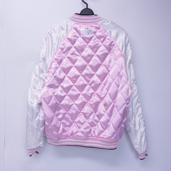 実際に弊社で買取させて頂いたVANQUISH/ヴァンキッシュ 渋谷/ハチ公 刺繍  リバーシブル スカジャン VJJ2240の画像 3枚目