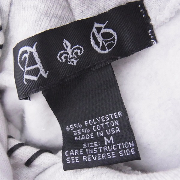 実際に弊社で買取させて頂いたA&G/エーアンドジー スカルパッチ プルオーバースウェットパーカー Mの画像 2枚目