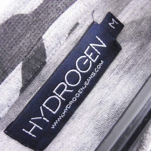 実際に弊社で買取させて頂いたHYDROGEN/ハイドロゲン 半袖Tシャツ カモ/迷彩柄 スカル/Mの画像 2枚目