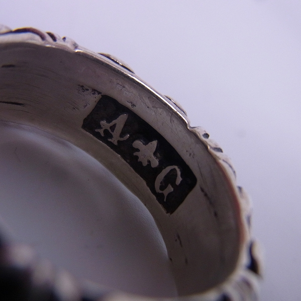 実際に弊社で買取させて頂いたA&G/エーアンドジー フレアバンド リング 20号の画像 4枚目