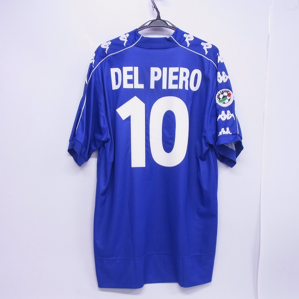 実際に弊社で買取させて頂いたKappa/カッパ ユヴェントスFC アウェイユニフォーム #10 アレッサンドロ・デル・ピエロ/XLの画像 1枚目