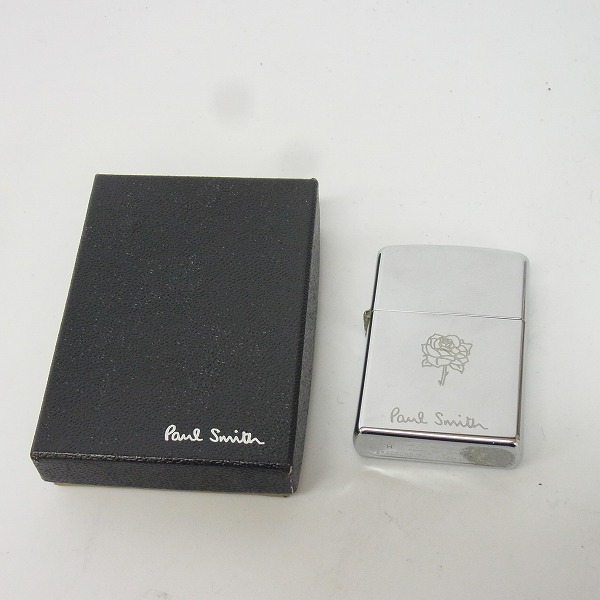 ZIPPO/ジッポー ポールスミス 薔薇 バラ 2002年製の買取実績
