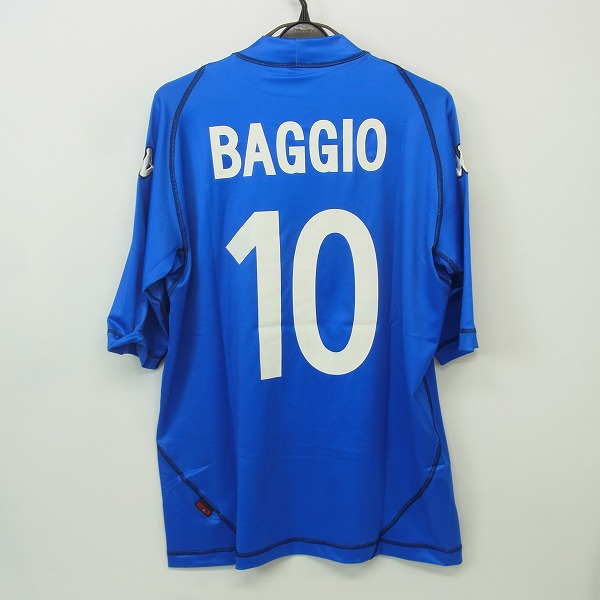 実際に弊社で買取させて頂いたKappa/カッパ ブレシア カルチョ 03-04 ホームユニフォーム #10 ロベルト バッジョ/XLの画像 1枚目