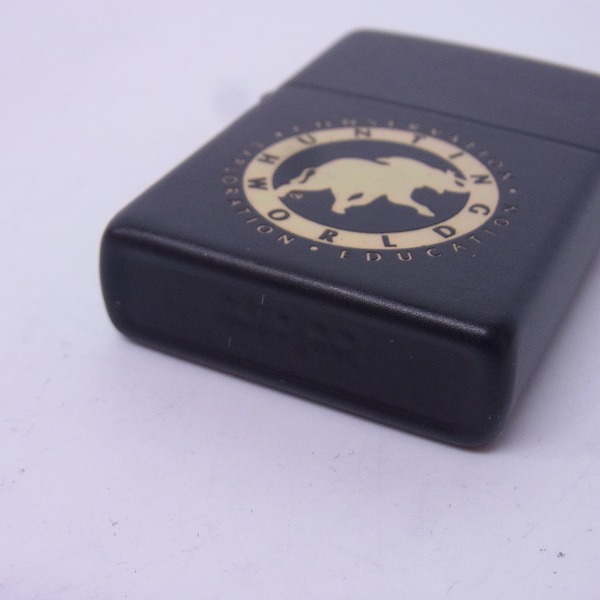 実際に弊社で買取させて頂いたZIPPO/ジッポー HUNTING WORLD/ハンティングワールド  マット加工の画像 2枚目