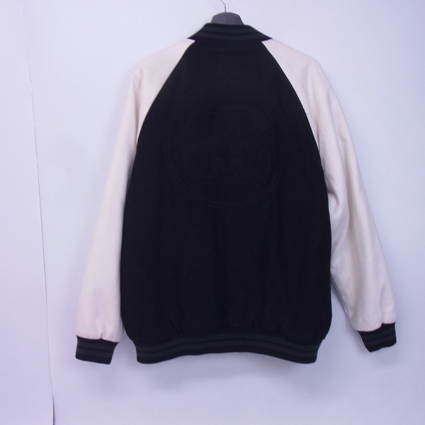 STUSSY/ステューシー スタジャン 白×黒/XLの買取実績 - ブランド買取  