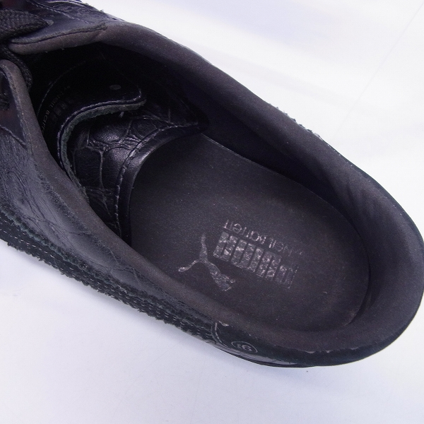 実際に弊社で買取させて頂いたPUMA by Neil Barrett/プーマ レザースニーカー 344816-01/26の画像 4枚目