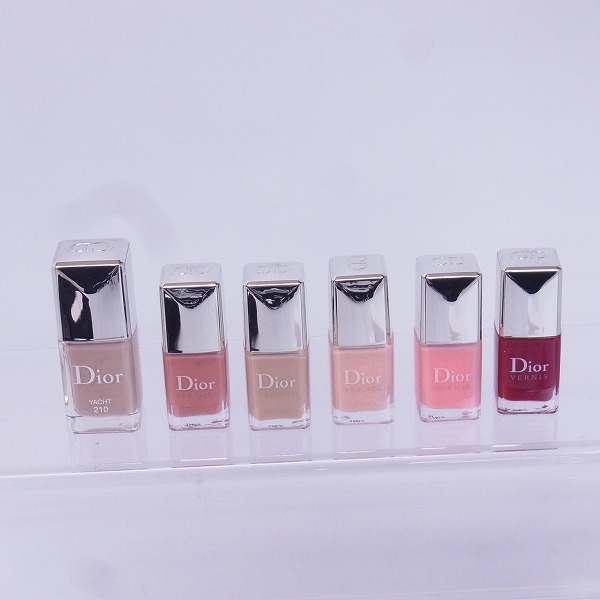 実際に弊社で買取させて頂いたChristian Dior/クリスチャン・ディオール ネイルカラー/マニキュア 6点セット
