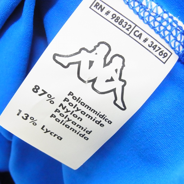 実際に弊社で買取させて頂いたKappa/カッパ 2002年 イタリア代表/ホーム デル ピエロ #10 半袖ユニフォームの画像 6枚目