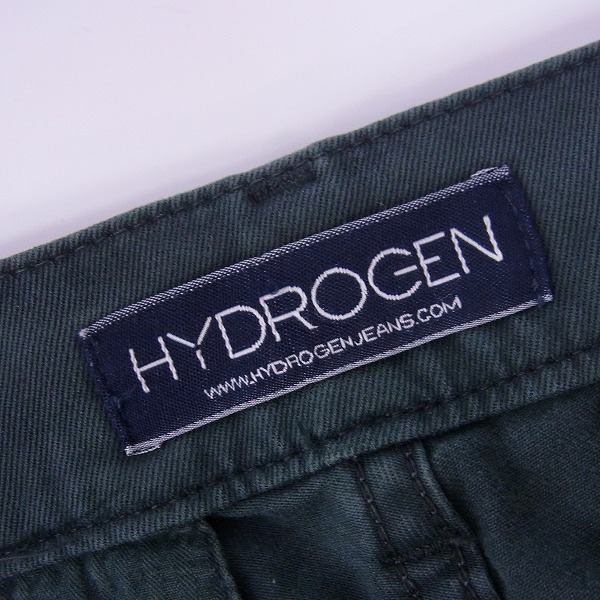 実際に弊社で買取させて頂いたHYDROGEN/ハイドロゲン ストレッチ カラー スキニー カーゴパンツ 31の画像 3枚目