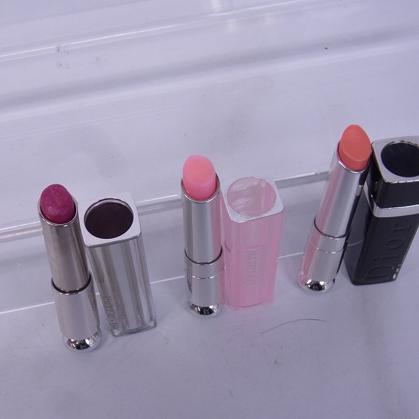 実際に弊社で買取させて頂いたChristian Dior/クリスチャン・ディオール リップグロス/口紅 9点セットの画像 4枚目