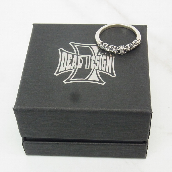 実際に弊社で買取させて頂いたDEAL DESIGN/ディールデザイン ゲートライン リング/約19号の画像 4枚目