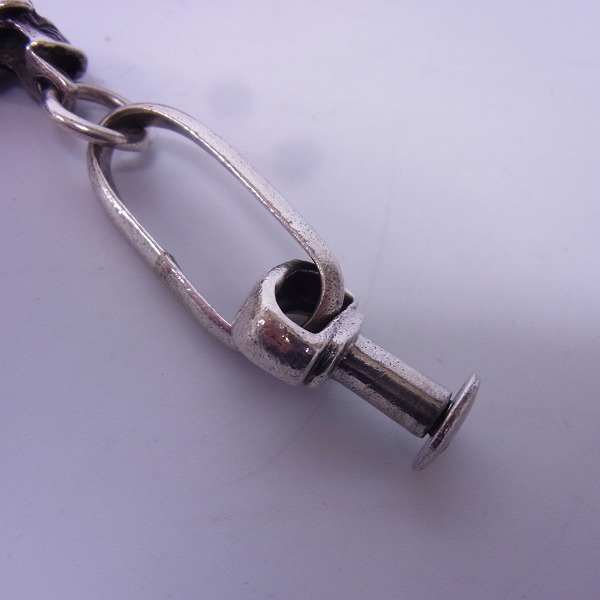 実際に弊社で買取させて頂いた【カスタム】CRAZY PIG/クレージーピッグ グリンスカルウォレットチェーンの画像 2枚目