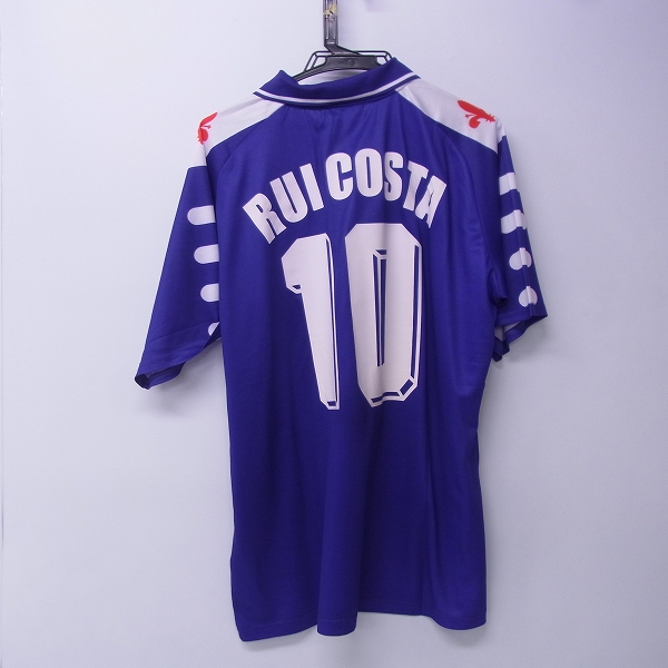 実際に弊社で買取させて頂いたFILA/フィラ 98/99 フィオレンティーナ ルイ コスタ #10 半袖ユニフォーム/Lの画像 1枚目