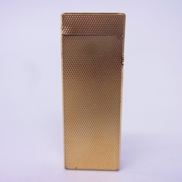 実際に弊社で買取させて頂いたdunhill/ダンヒル サイドローラー ガスライター ゴールドの画像 1枚目