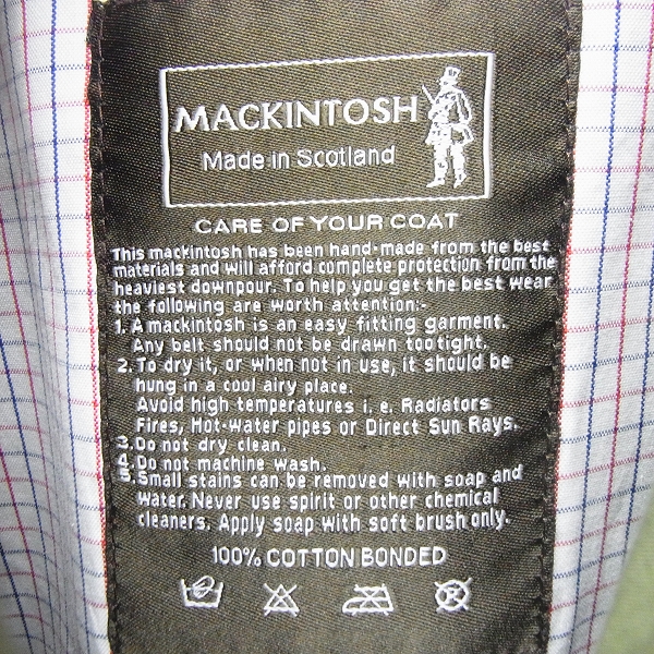 実際に弊社で買取させて頂いたeYe JUNYA WATANABE COMME des GARCONS MAN×Mackintosh/マウンテンパーカー AD2010/XSの画像 3枚目