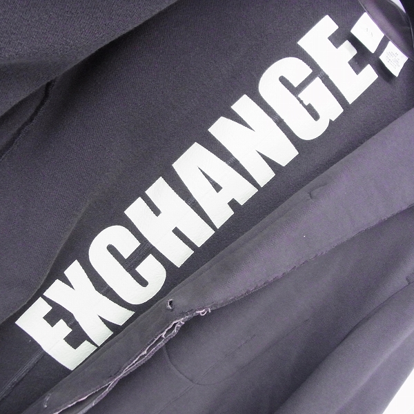 実際に弊社で買取させて頂いたARMANI EXCHANGE/アルマーニエクスチェンジ 切りっぱなし コットンテーラードジャケット Mの画像 4枚目