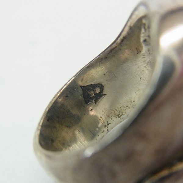 実際に弊社で買取させて頂いたTHIRTEEN DESIGNS/サーティーンデザインズ MAD SKULL RING/マッドスカルリング 13号の画像 3枚目