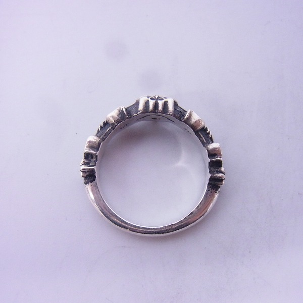 実際に弊社で買取させて頂いたLEATHERS AND TREASURES/レザーズアンドトレジャーズ ナロー スクロールハートリング/10号の画像 4枚目