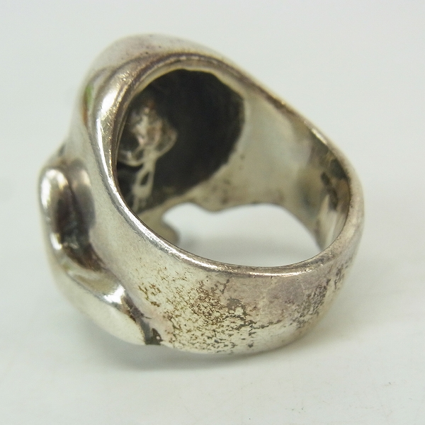 実際に弊社で買取させて頂いたTHIRTEEN DESIGNS/サーティーンデザインズ MAD SKULL RING/マッドスカルリング 13号の画像 1枚目