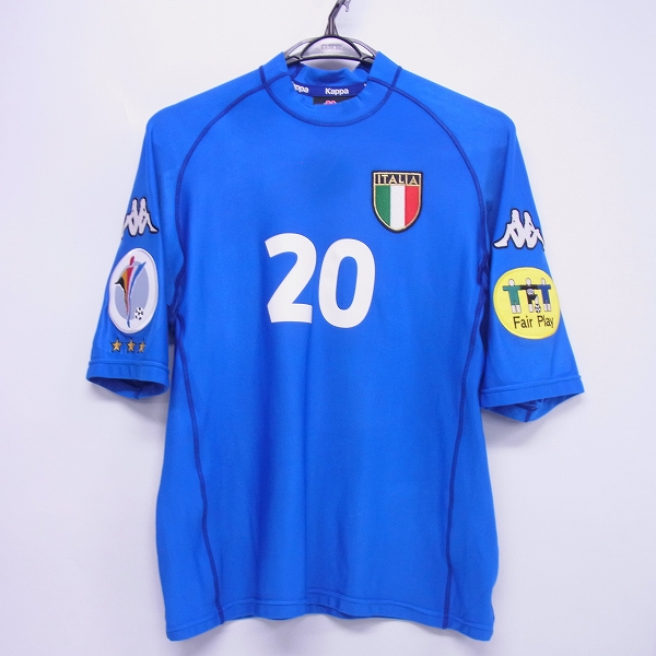 実際に弊社で買取させて頂いたKappa/カッパ イタリア代表 ホームユニフォーム #20 フランチェスコ トッティ/L