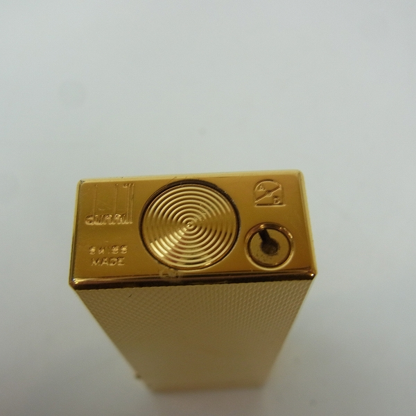 実際に弊社で買取させて頂いたdunhill/ダンヒル ローラガスライター/喫煙具 ゴールド スイス製の画像 5枚目