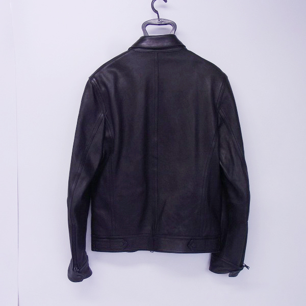 実際に弊社で買取させて頂いたNeil Barrett/ニールバレット レザージャケット/ブルゾン スリムフィット/XSの画像 1枚目