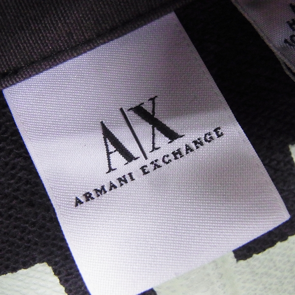 実際に弊社で買取させて頂いたARMANI EXCHANGE/アルマーニエクスチェンジ 切りっぱなし コットンテーラードジャケット Mの画像 2枚目