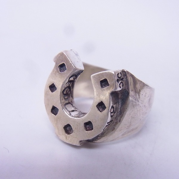 実際に弊社で買取させて頂いたCRAZY PIG/クレイジーピッグ スモールホースシューリング 14号