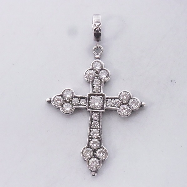 実際に弊社で買取させて頂いたLoree Rodkin/ローリーロドキン ゴシッククロス ラージ ペンダントトップの画像 1枚目