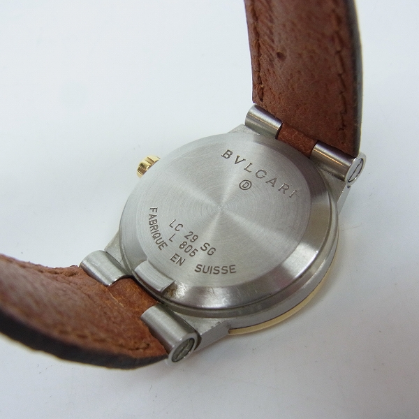 実際に弊社で買取させて頂いたBVLGARI/ブルガリ ディアゴノスポーツ 腕時計 AT 自動巻 LC29SGの画像 3枚目