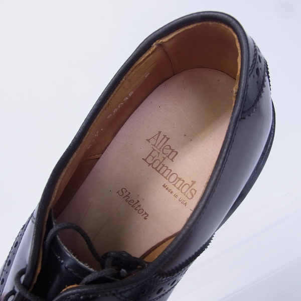 実際に弊社で買取させて頂いたAllen Edmonds/アレンエドモンズ オックスフォードサドルシューズ 8271/7.5の画像 4枚目