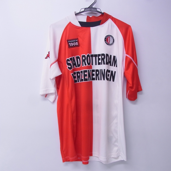 実際に弊社で買取させて頂いたKappa/カッパ 02/03 フェイエノールト/ホーム 小野伸二 #14 半袖ユニフォーム