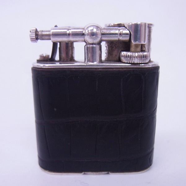 実際に弊社で買取させて頂いたdunhill/ダンヒル クロコ ユニークライター 12581の画像 1枚目