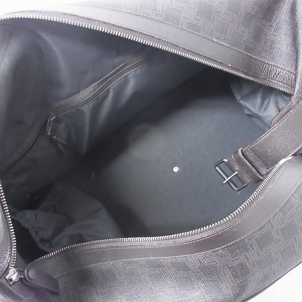 実際に弊社で買取させて頂いたdunhill/ダンヒル D-EIGHT ディーエイト レザー PVC ボストンバッグ ブラウンの画像 3枚目