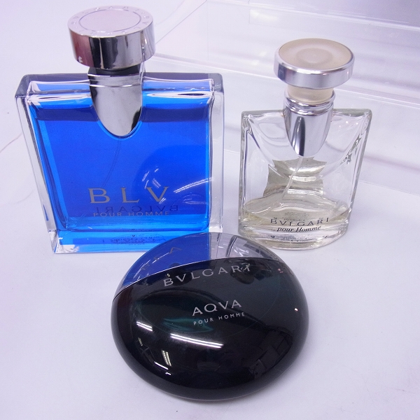 実際に弊社で買取させて頂いたBVLGARI/ブルガリ BURBERRY/バーバリー 等 香水まとめ 5点の画像 1枚目