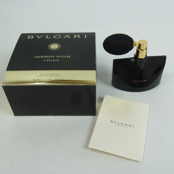 実際に弊社で買取させて頂いたBVLGARI/ブルガリ JASMIN NOIR オードパルファム 50ml 香水の画像 5枚目